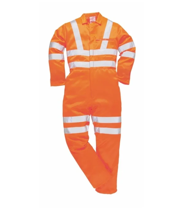 RT42 Hi Vis Poly/cotton Coverall GO/RT